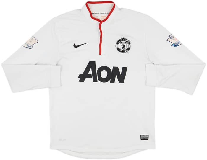 2012-14 Manchester United Away L/S Shirt v.Persie #20 - 4/10 - (M)