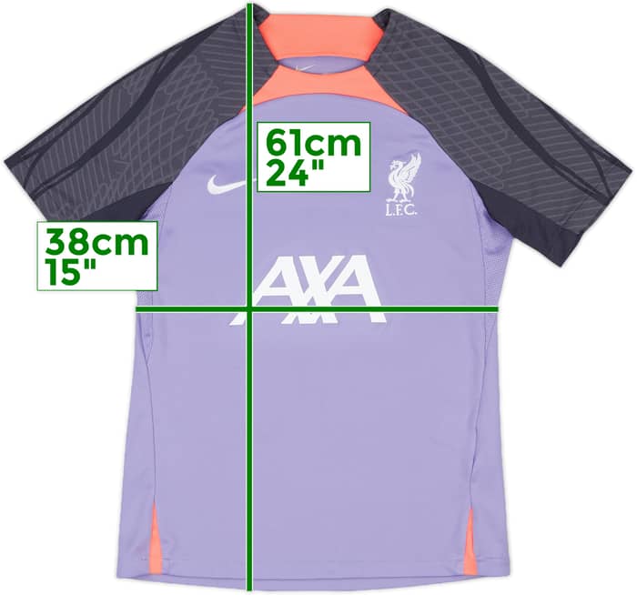 2023-24 Liverpool Nike Training Shirt - 9/10 - (L.Boys)