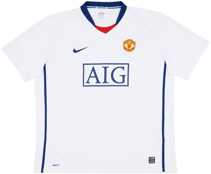 2008-10 Manchester United Away Shirt Rooney #10 - 9/10 - (XXL)