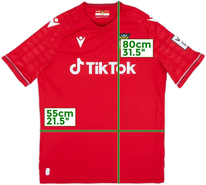 2022-23 Wrexham Home Shirt - 8/10 - (XXL)