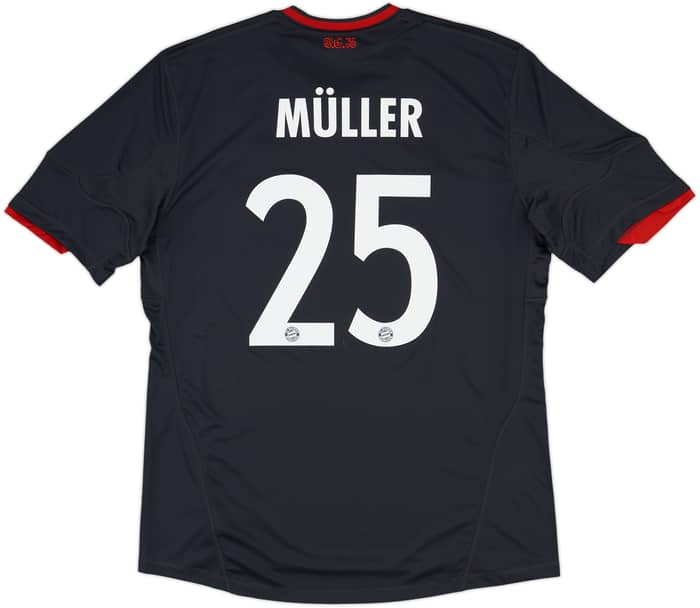 2010-11 Bayern Munich Third Shirt Muller #25 - 9/10 - (L)