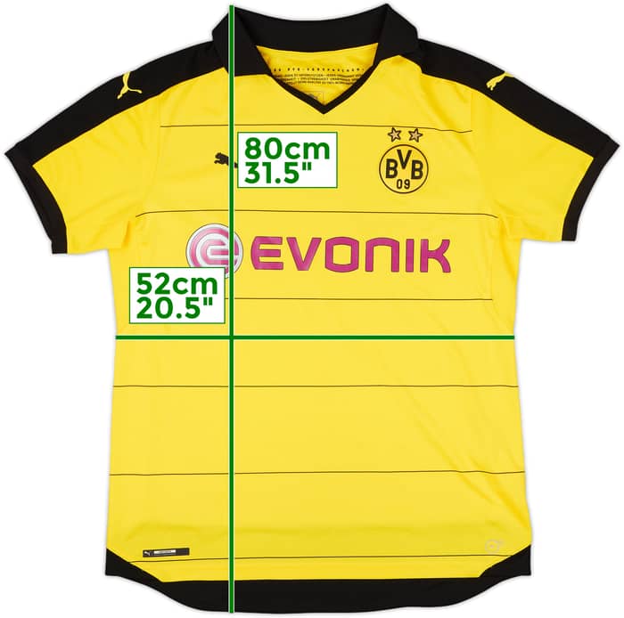 2015-16 Borussia Dortmund Home Shirt - 9/10 - (L)