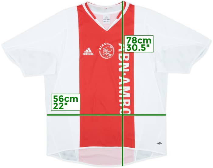 2004-05 Ajax Home Shirt - 4/10 - (L)