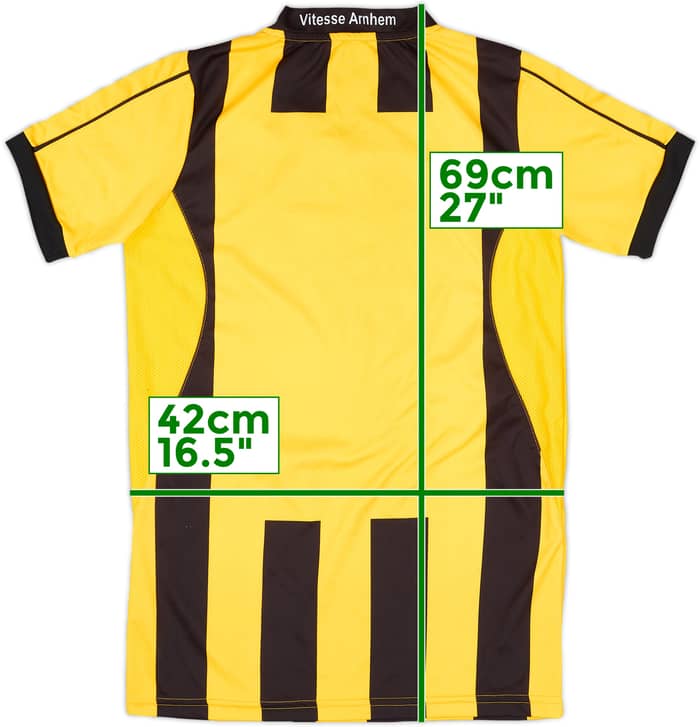 2011-12 Vitesse Home Shirt - 8/10 - (S)