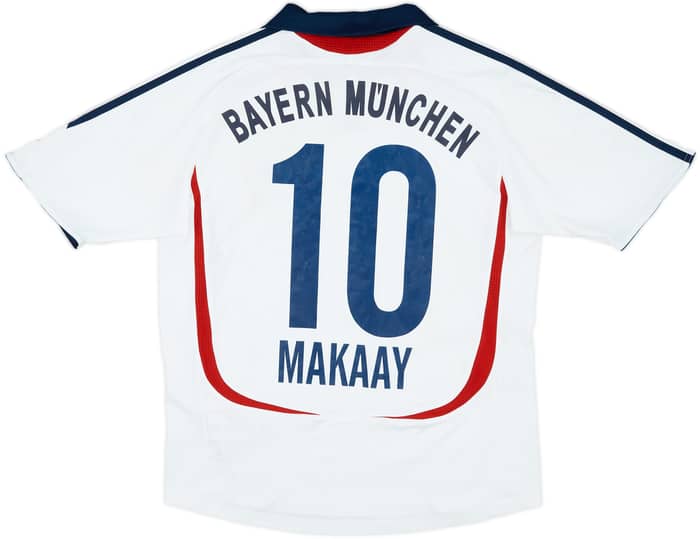 2006-07 Bayern Munich Away Shirt Makaay #10 - 8/10 - (L.Boys)