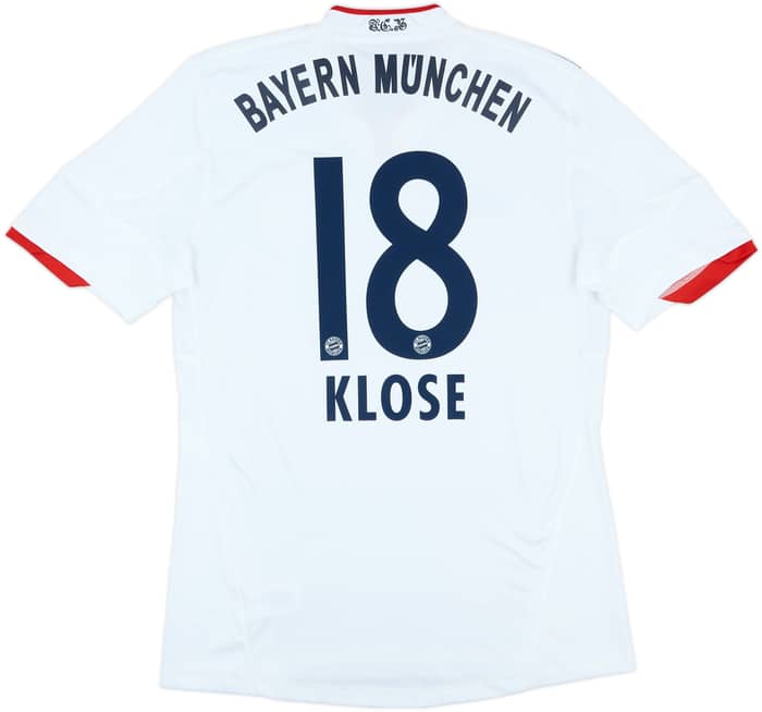 2010-11 Bayern Munich Away Shirt Klose #18 - 9/10 - (M)