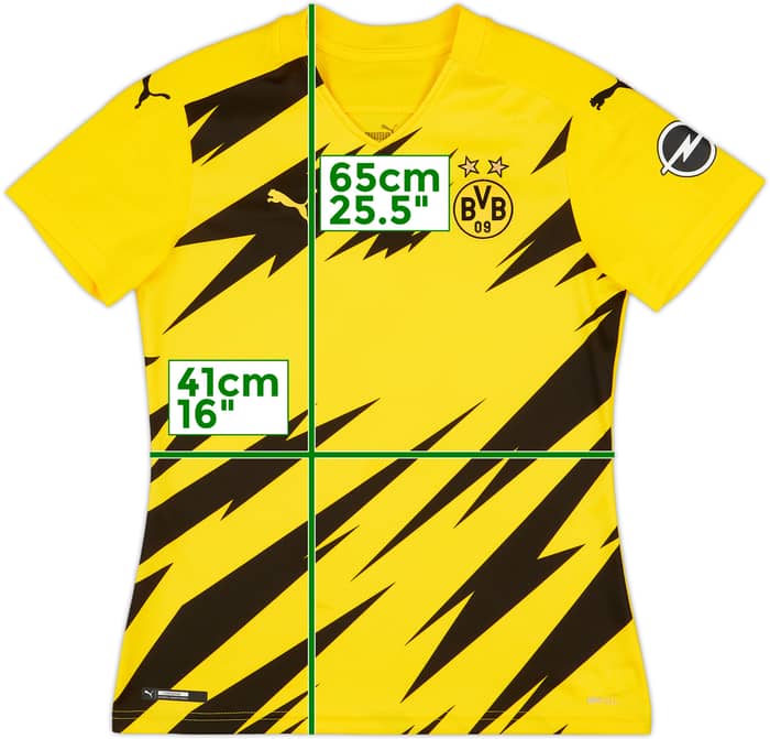 2020-21 Borussia Dortmund Home Shirt - 9/10 - (Women's S)