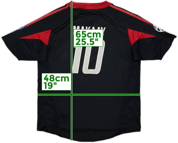 2004-05 Bayern Munich Third Shirt Makaay #10 - 6/10 - (L.Boys)