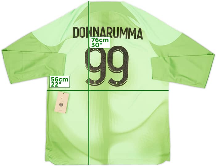 2022-23 Paris Saint-Germain GK Shirt Donnarumma #99 (XL)