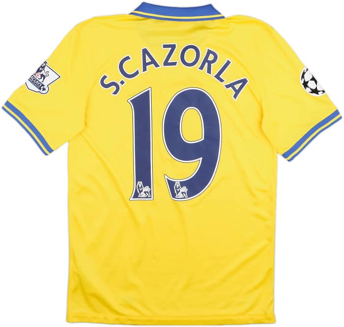 2013-14 Arsenal Away Shirt S. Cazorla #19 - 8/10 - (S)