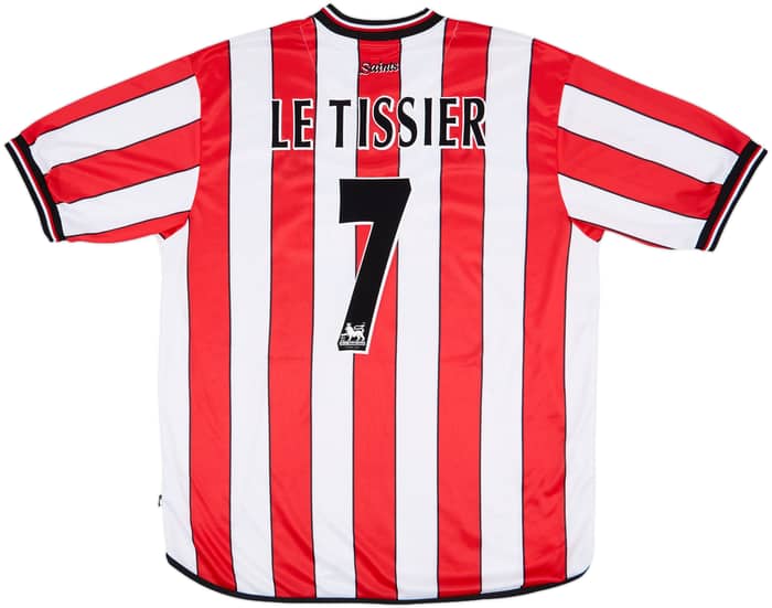 2001-03 Southampton Home Shirt Le Tissier #7 - 8/10 - (XL)