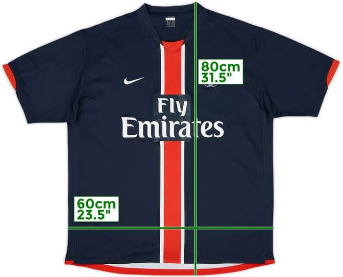 2006-07 Paris Saint-Germain Home Shirt - 7/10 - (XL)