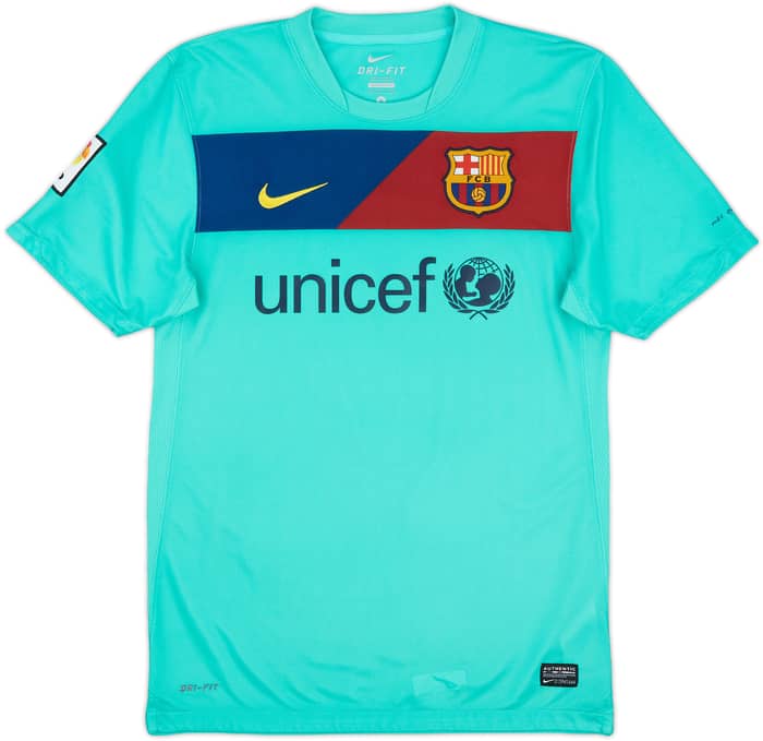 2010-11 Barcelona Away Shirt David Villa #7 - 9/10 - (S)