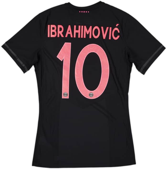 2015-16 Paris Saint-Germain Authentic Third Shirt Ibrahimovic #10 - 9/10 - (M)