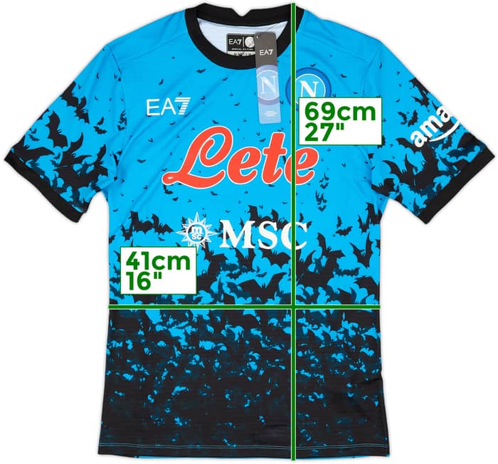 2022-23 Napoli Special Edition Halloween Home Shirt (M)