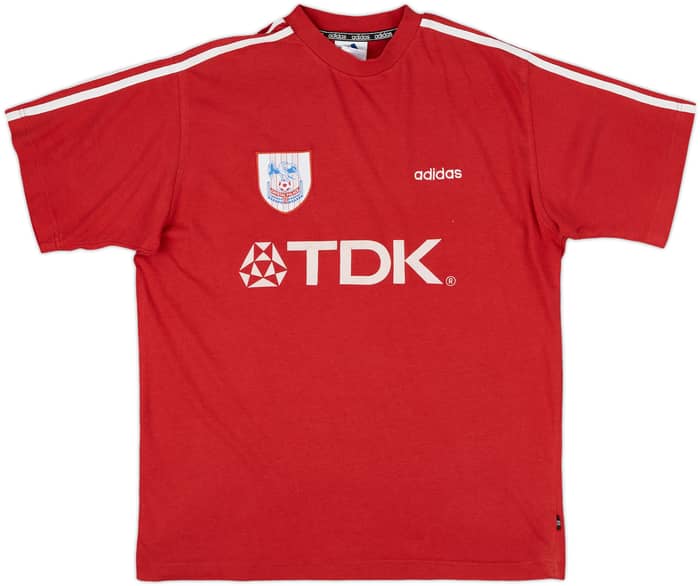 1996-97 Crystal Palace adidas Cotton T-Shirt - 7/10 - (M)