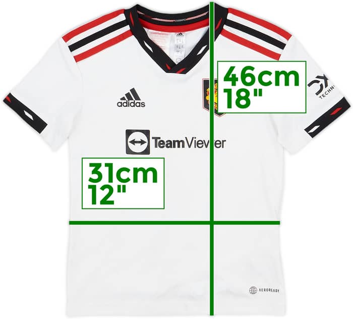 2022-23 Manchester United Away Shirt Rashford #10 - 7/10 - (5-6 Years)