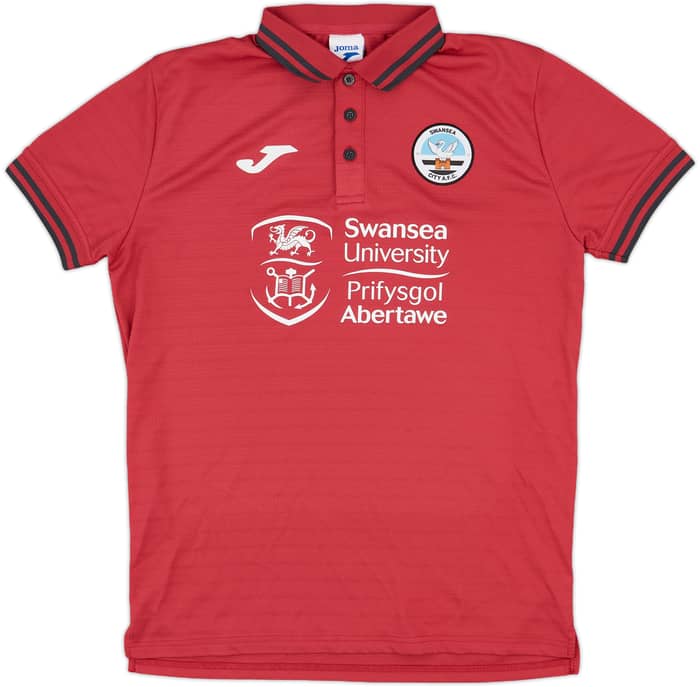 2021-22 Swansea Joma Polo Shirt - 8/10 - (S)