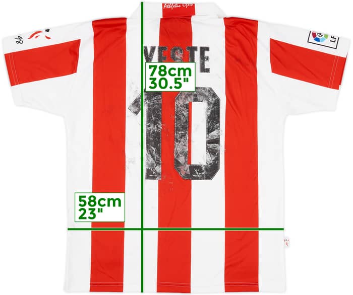2007-08 Athletic Bilbao Home Shirt Yeste #10 - 4/10 - (L)
