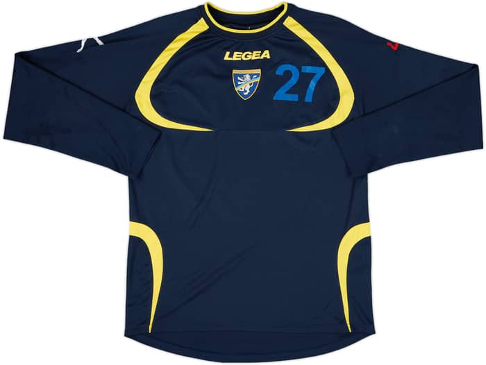 2007-08 Frosinone Player Issue Legea Training L/S Shirt #27 - 7/10 - (L)