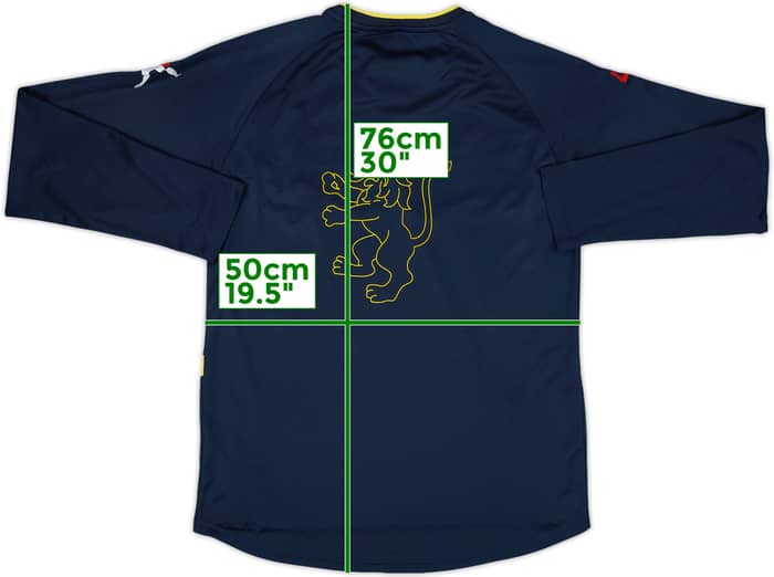 2007-08 Frosinone Player Issue Legea Training L/S Shirt #27 - 7/10 - (L)