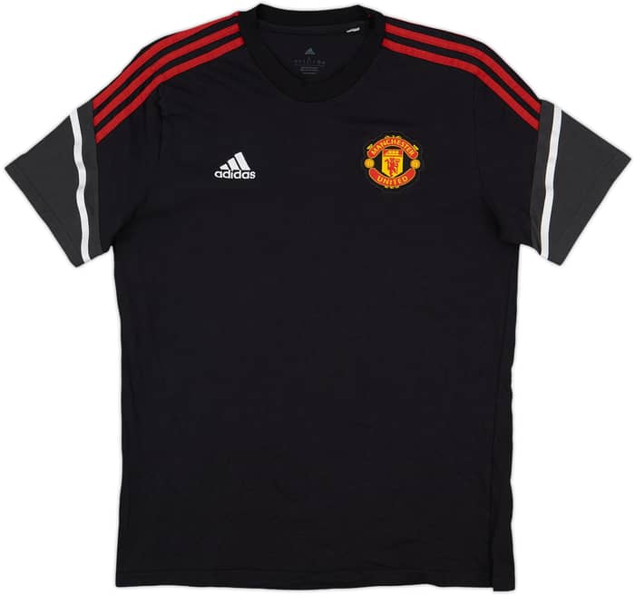 2022-23 Manchester United adidas Cotton Tee - 8/10 - (L)