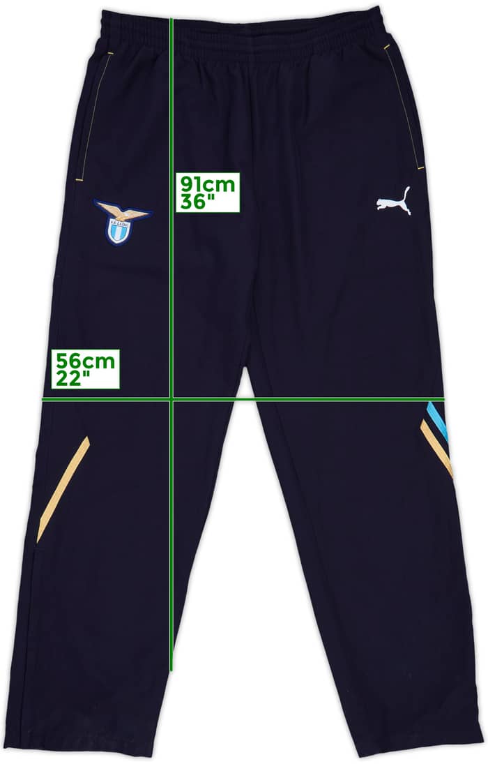 2011-12 Lazio Puma Track Pants/Bottoms - 9/10 - (M)