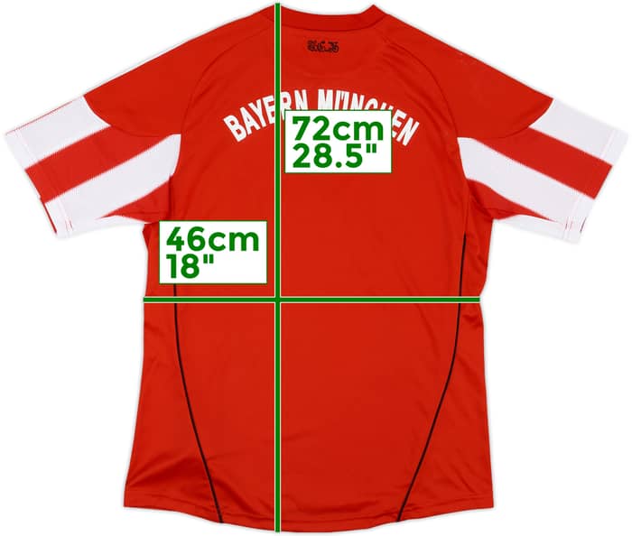 2010-11 Bayern Munich Home Shirt - 7/10 - (Women's M)