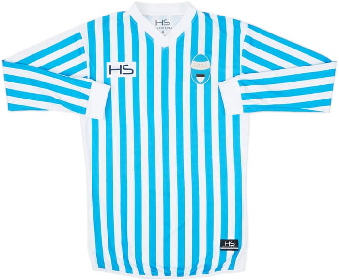 2016-17 SPAL Home L/S Shirt - 9/10 - (M)