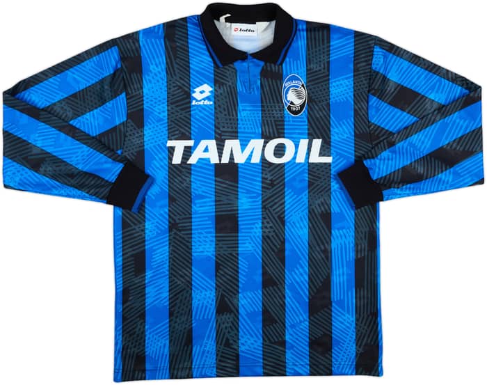 1993-94 Atalanta Match Issue Home L/S Shirt #13
