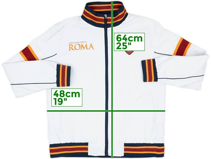 2013-14 Roma Track Jacket - 6/10 - (L.Boys)