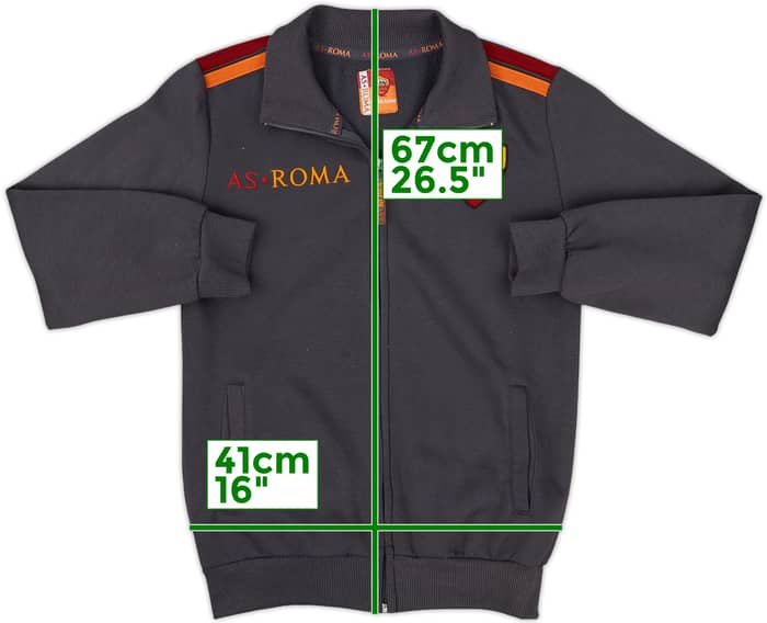 2013-14 Roma Track Jacket - 7/10 - (L.Boys)
