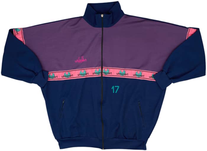 1990s Uhlsport Template Track Jacket (1. FC Pforzheim) #17 - 8/10 - (XL)