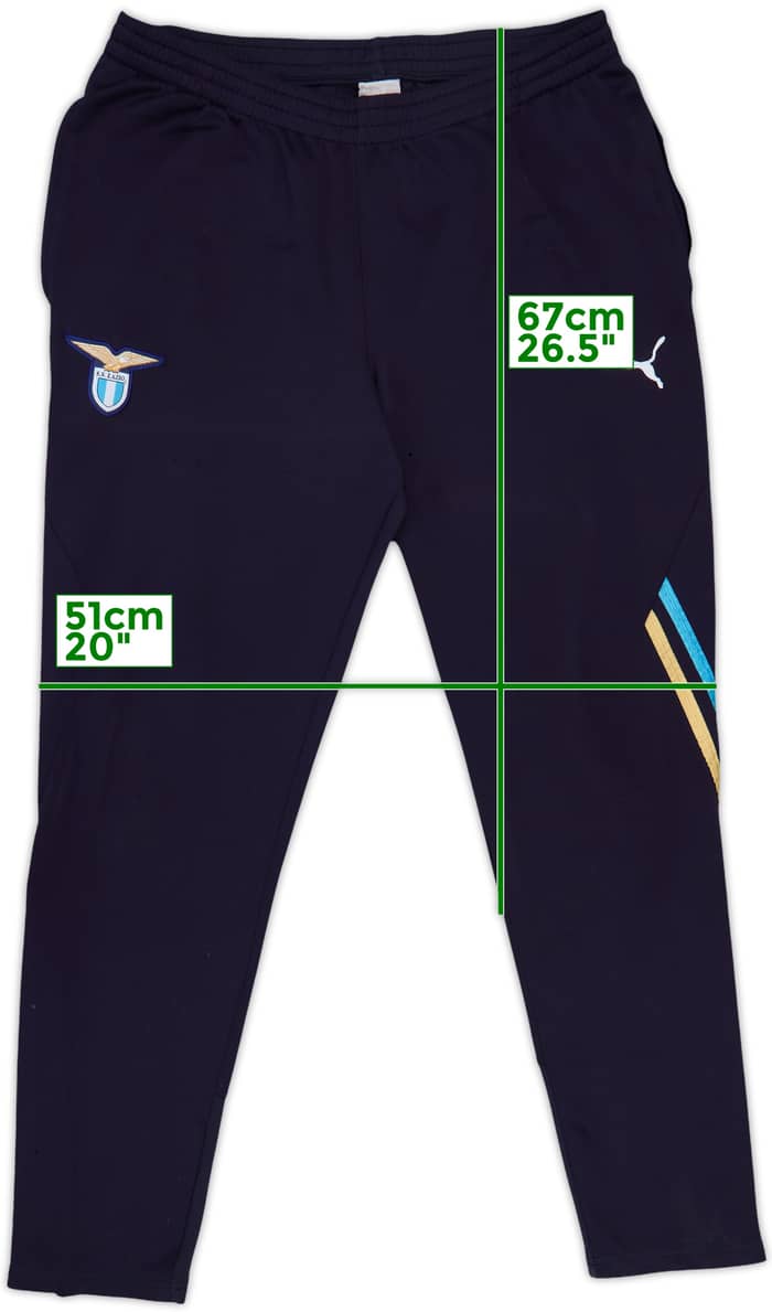 2011-12 Lazio Puma Track Pants/Bottoms - 5/10 - (L)