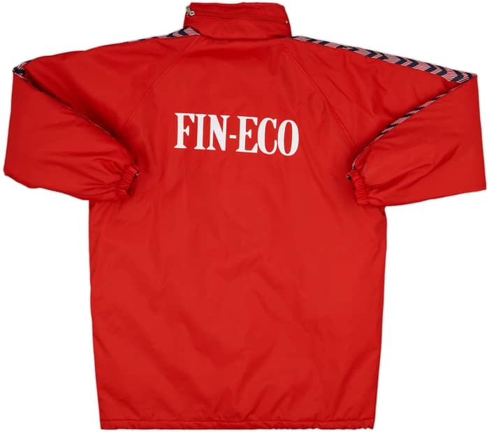 1997-98 Lumezzane Hummel Padded Bench Coat - 9/10 - (M)
