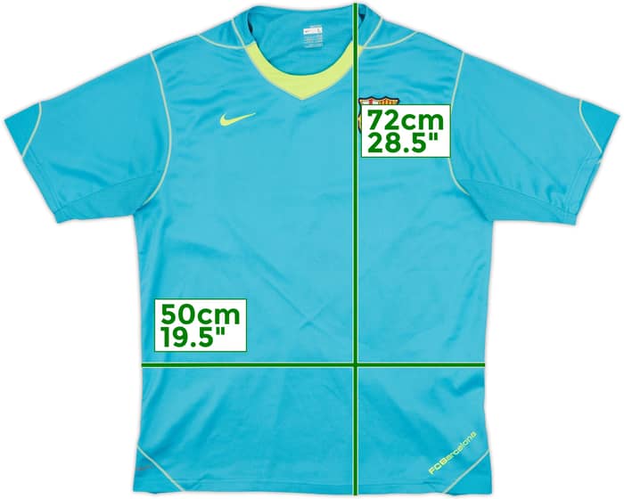 2007-08 Barcelona Nike Training Shirt - 7/10 - (L)