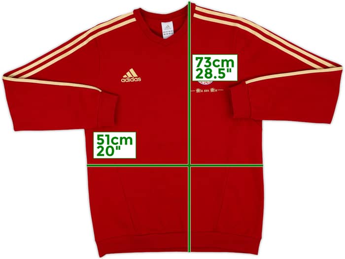 2011-12 Bayern Munich adidas Sweat Top - 8/10 - (M/L)