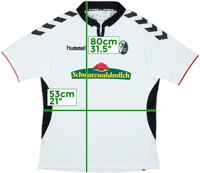 2017-18 Freiburg Away Shirt - 10/10 - (XL)