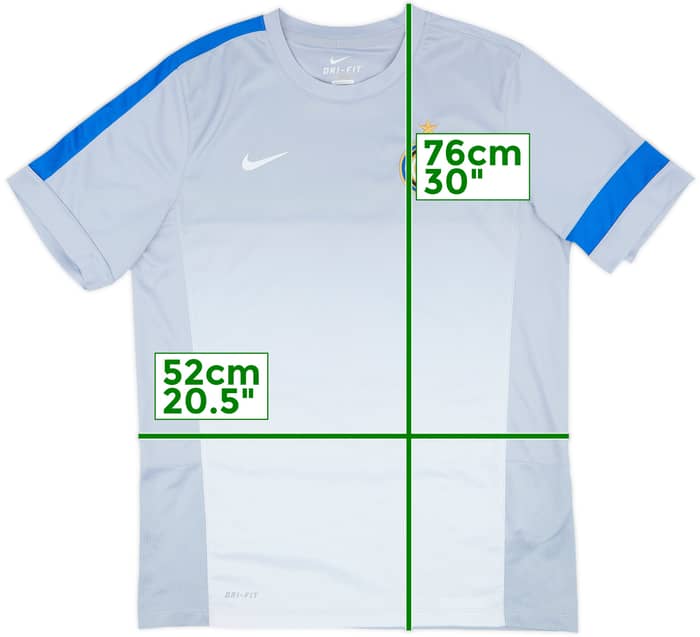 2013-14 Inter Milan Nike Training Shirt - 6/10 - (L)
