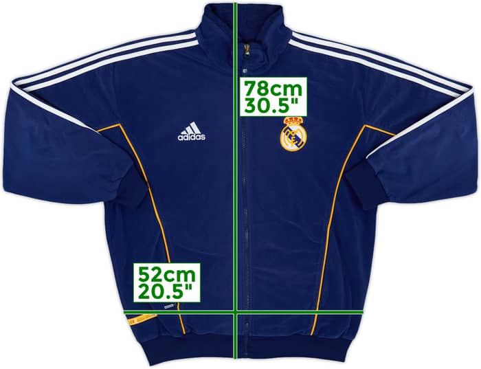 1999-00 Real Madrid adidas Track Jacket - 8/10 - (M/L)
