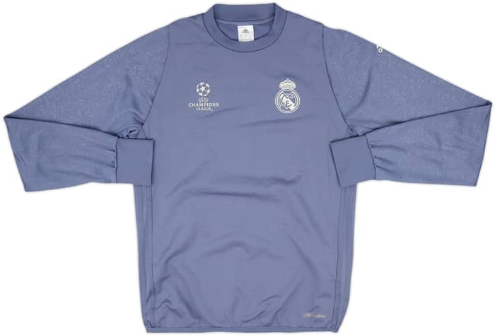 2016-17 Real Madrid adidas CL Sweat Top - 7/10 - (S)