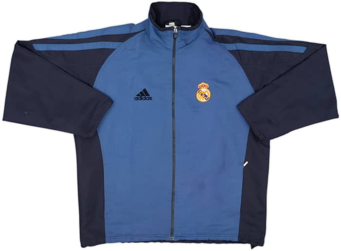 2001-02 Real Madrid adidas Track Jacket - 8/10 - (M/L)