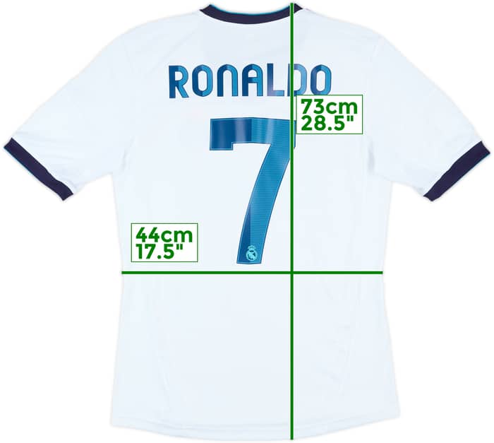2012-13 Real Madrid Home Shirt Ronaldo #7 - 6/10 - (S)