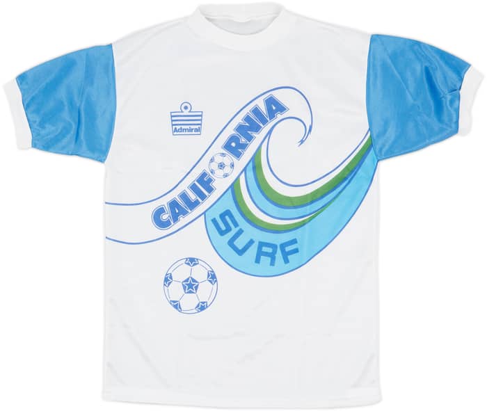 1980s California Surf Admiral Training Shirt - 8/10 - (M)