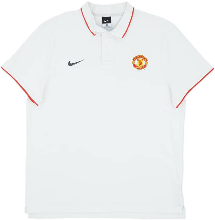 2010-11 Manchester United Nike Polo Shirt - 6/10 - (XL)