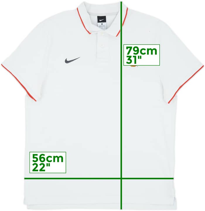 2010-11 Manchester United Nike Polo Shirt - 6/10 - (XL)