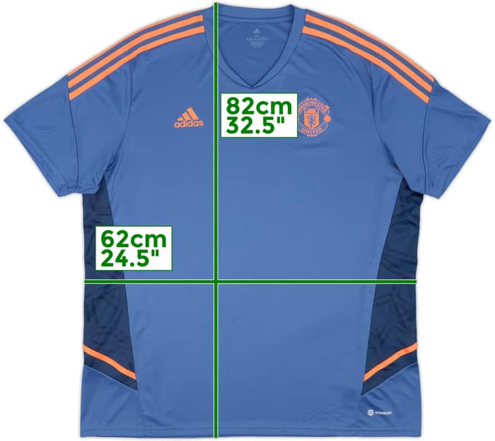 2022-23 Manchester United adidas Training Shirt - 10/10 - (XXL)