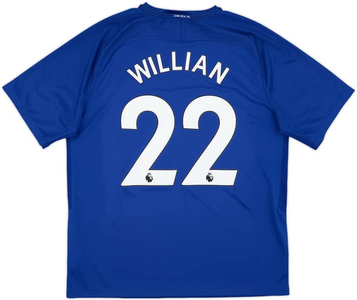 2017-18 Chelsea Home Shirt Willian #22 - 10/10 - (XL)