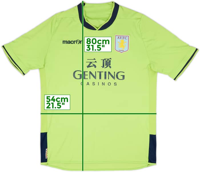 2012-13 Aston Villa Away Shirt - 5/10 - (XL)
