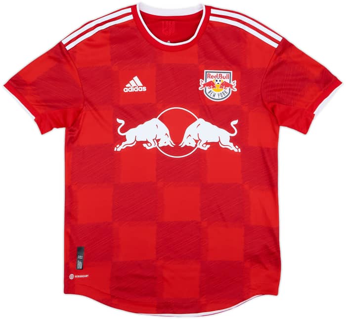 2022-23 New York Red Bulls Authentic Away Shirt - 10/10 - (M)